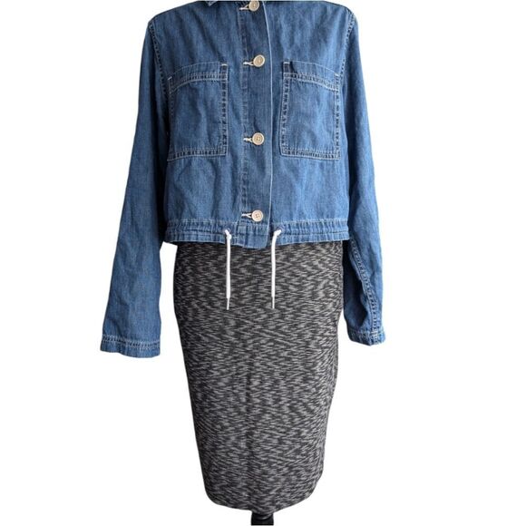 Marled stretchy pencil skirt size 6 - Picture 1 of 8